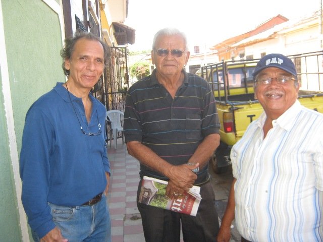 Luis Chamorro Jr., Rene Morales y William Honoy